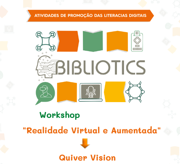 Workshop “Realidade Virtual e Aumentada – Quiver Vision” para pais e filhos