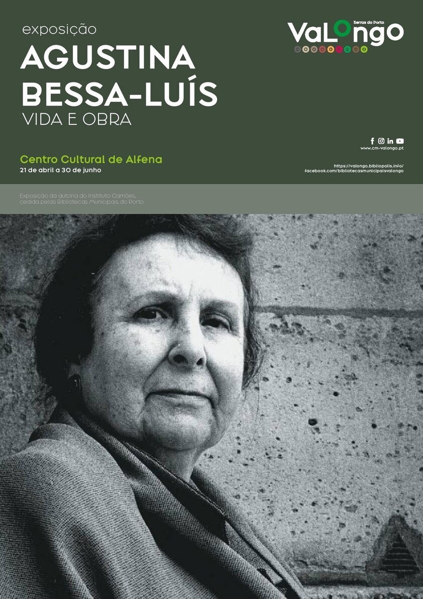 'Agustina Bessa Luís - Vida e Obra', em exposição no Centro Cultural de Alfena