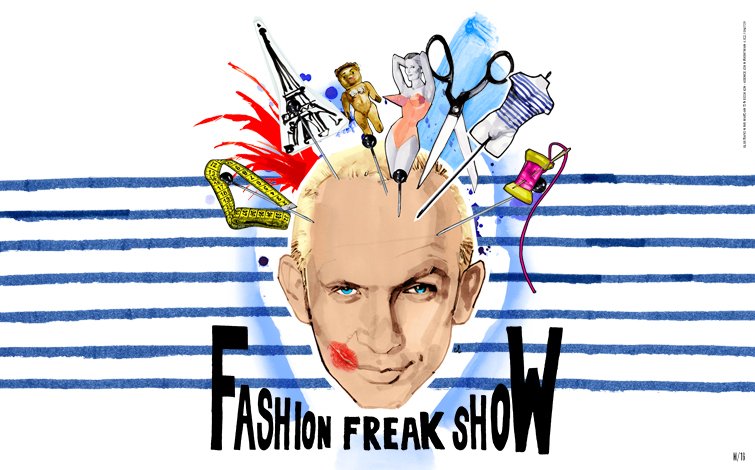 Jean Paul Gaultier  Fashion Freak Show - 16 Novembro, 21:00