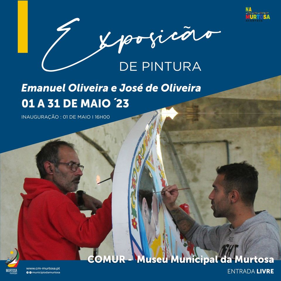 Inauguração da exposição de pintura de Emanuel e José de Oliveira