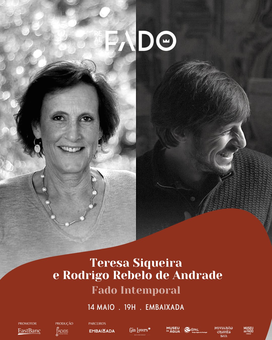 FADO INTEMPORAL com Teresa Siqueira e Rodrigo Rebelo de Andrade