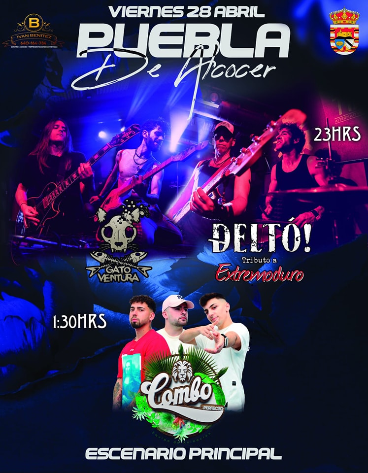 Deltó! Tributo a Extremoduro en Puebla de Alcocer