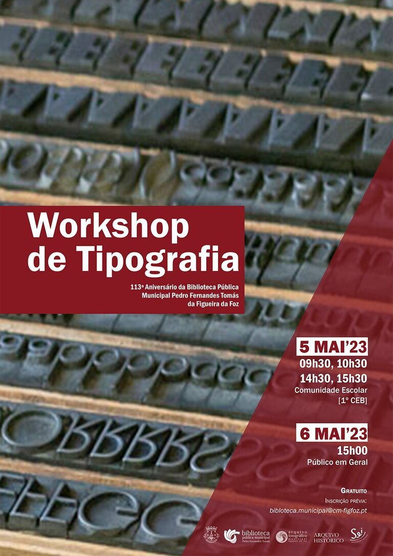 Workshops de Tipografia