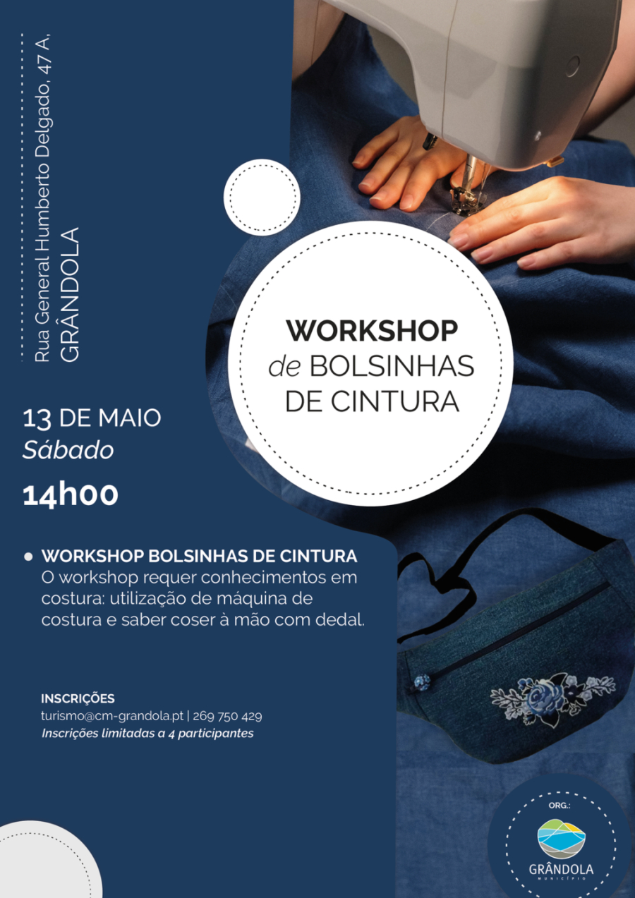 WORKSHOP | Bolsinhas de cintura