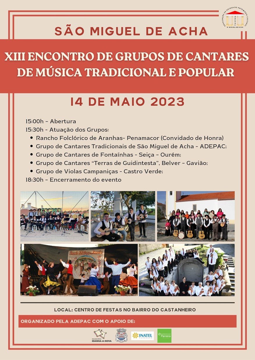 XIII Encontro de Grupos de Cantares de Música Popular e Tradicional em São Miguel de Acha