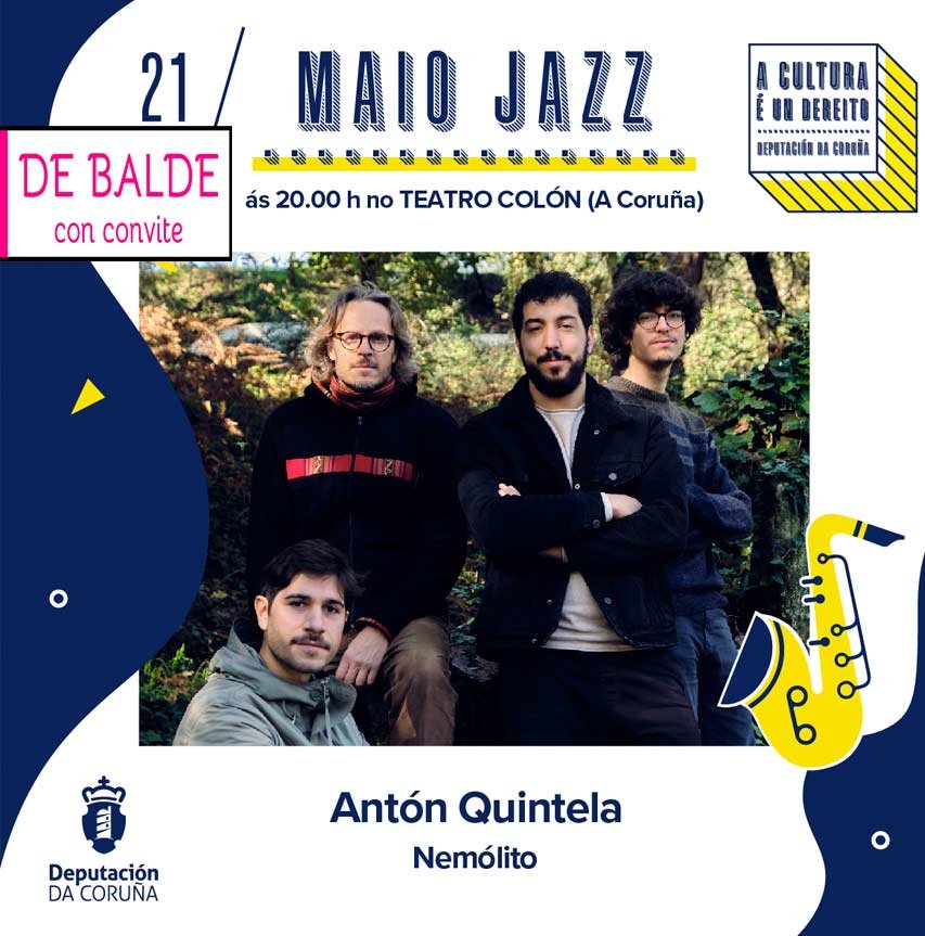 Maio Jazz: Antón Quintela- Nemólito