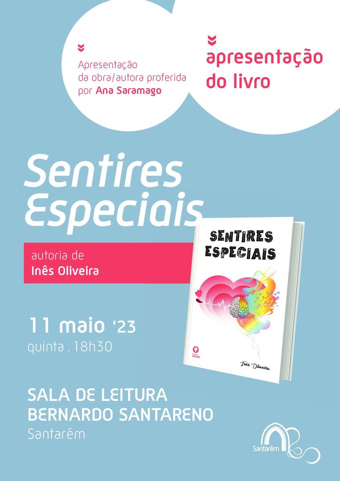 Apresentação do livro “SENTIRES ESPECIAIS” da autoria de Inês Oliveira