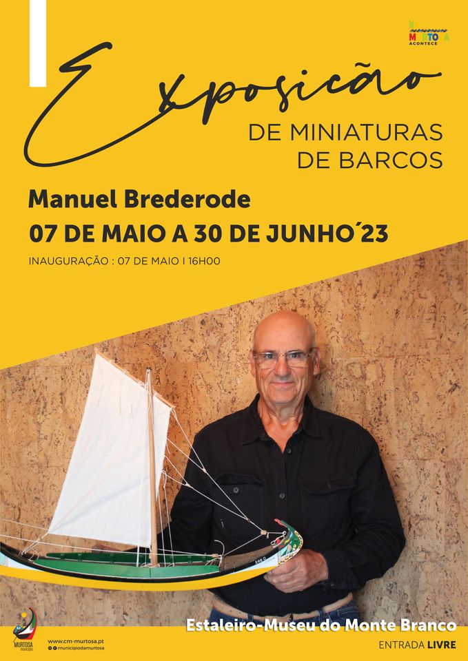 Inauguração da Exposição de Miniaturas de Barcos de Manuel Brederode