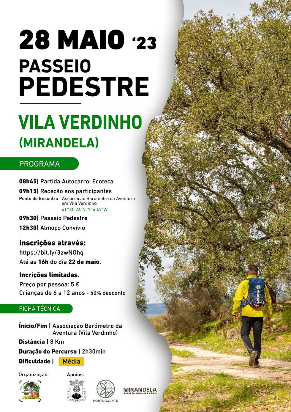 Passeio Pedestre - Vila Verdinho 2023