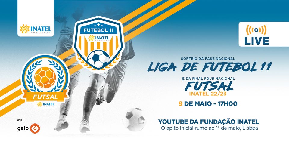 Sorteio Fase Nacional Liga Futebol & Futsal