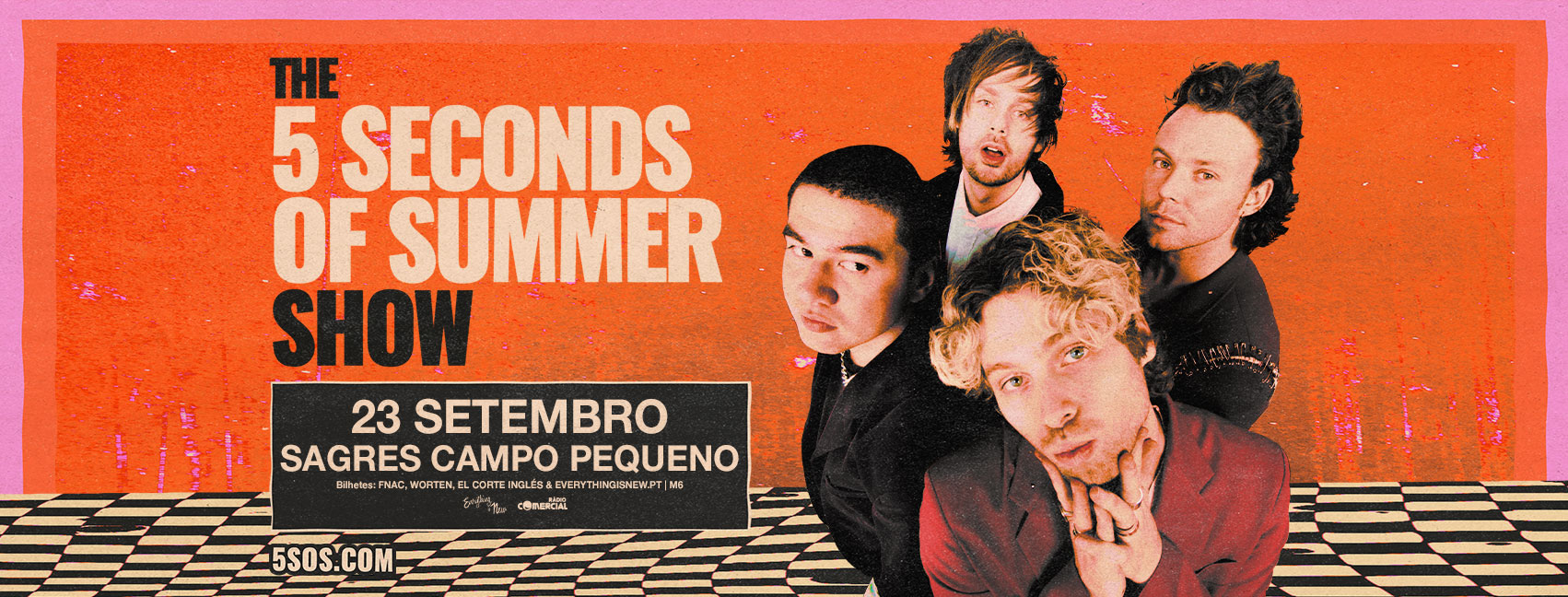 5 SECONDS OF SUMMER // SAGRES CAMPO PEQUENO