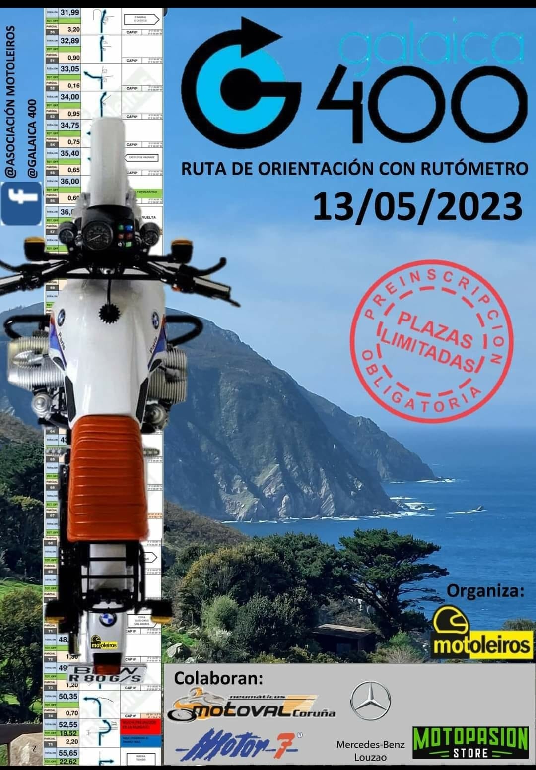 Galaica 400 orientación rutera