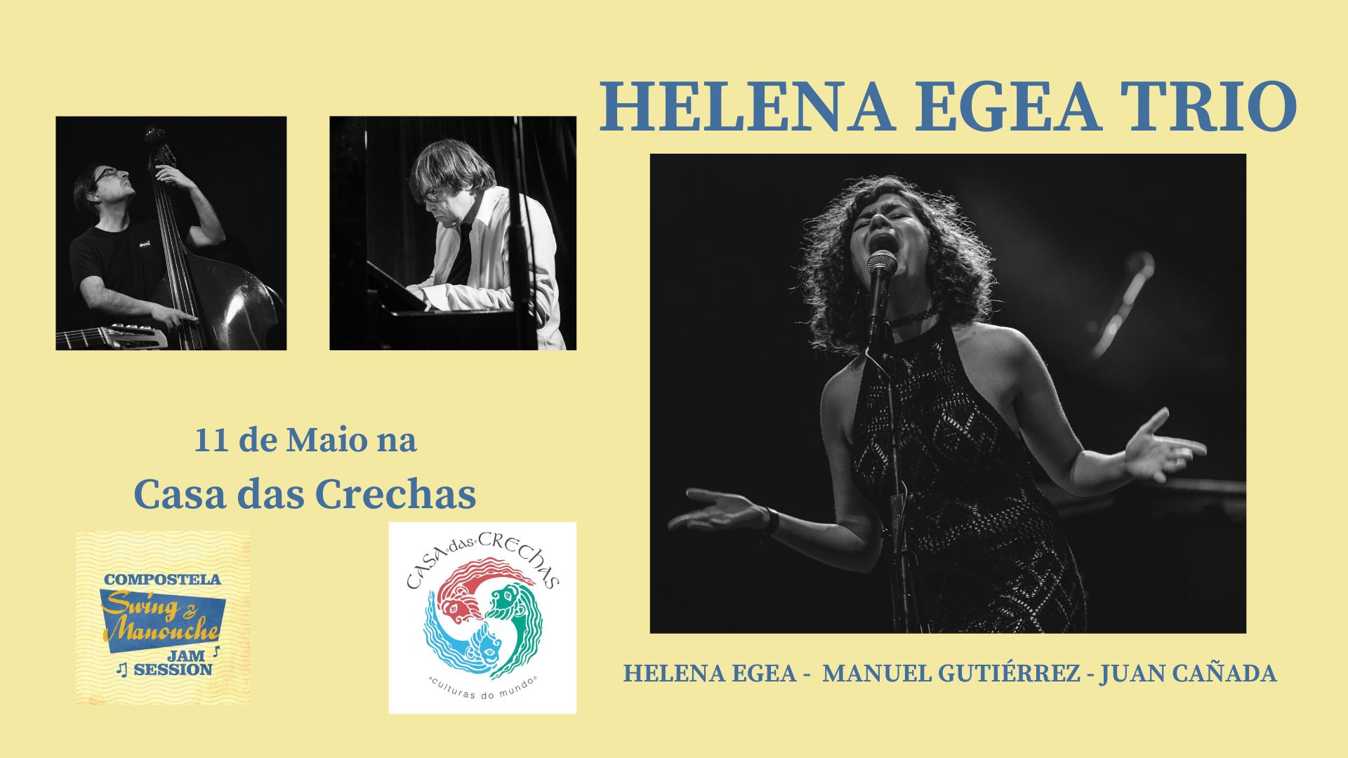 Compostela Swing and Manouche Jam Session con HELENA EGEA TRIO