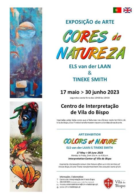 Exposição de Arte 'Cores da Natureza' - de Els van der Laan & Tineke Smith