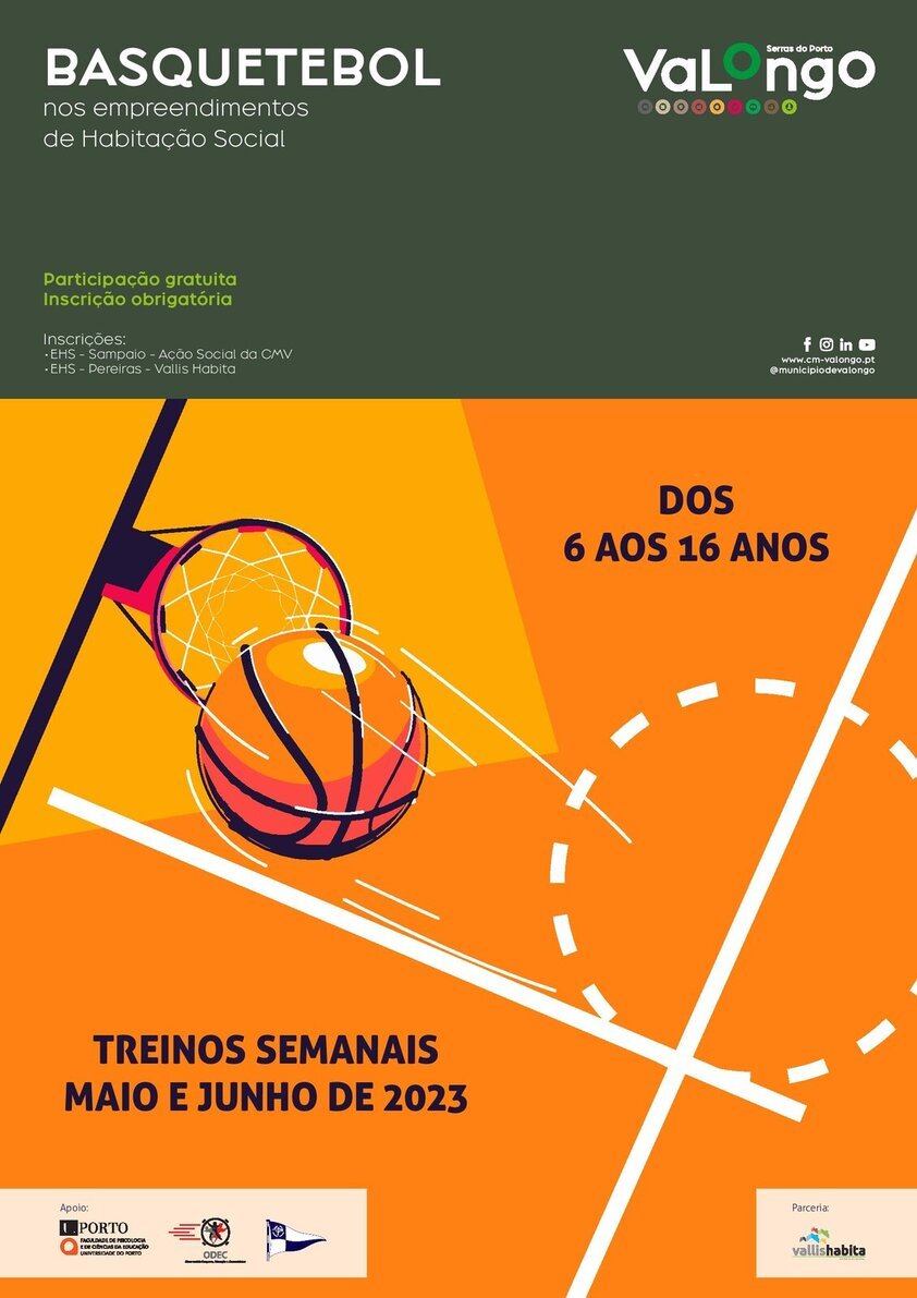 2.ª Edição do projeto 'Basquetebol nas comunidades desfavorecidas'