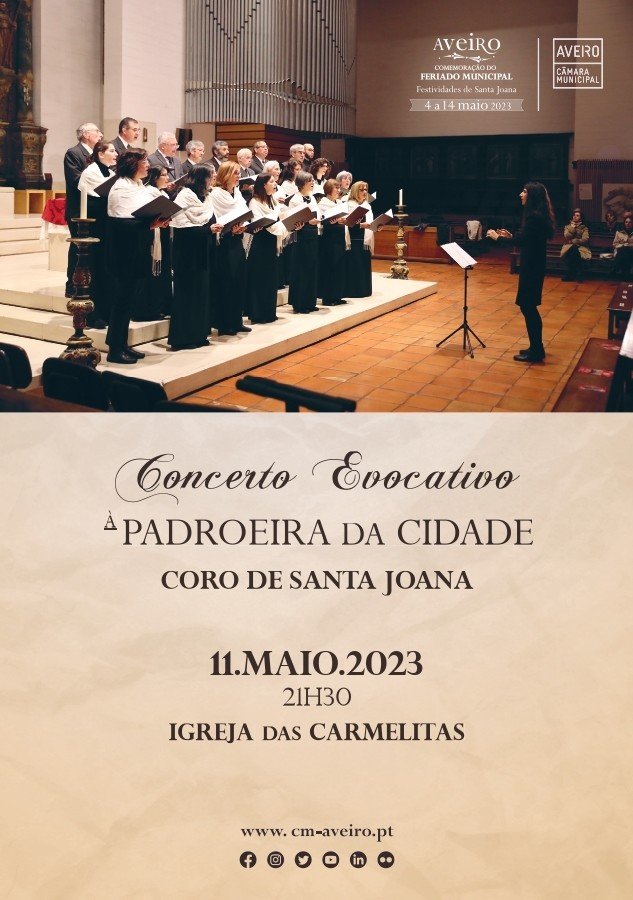 Concerto Evocativo à Padroeira da Cidade pelo Coro de Santa Joana | Comemorações Feriado Municipal