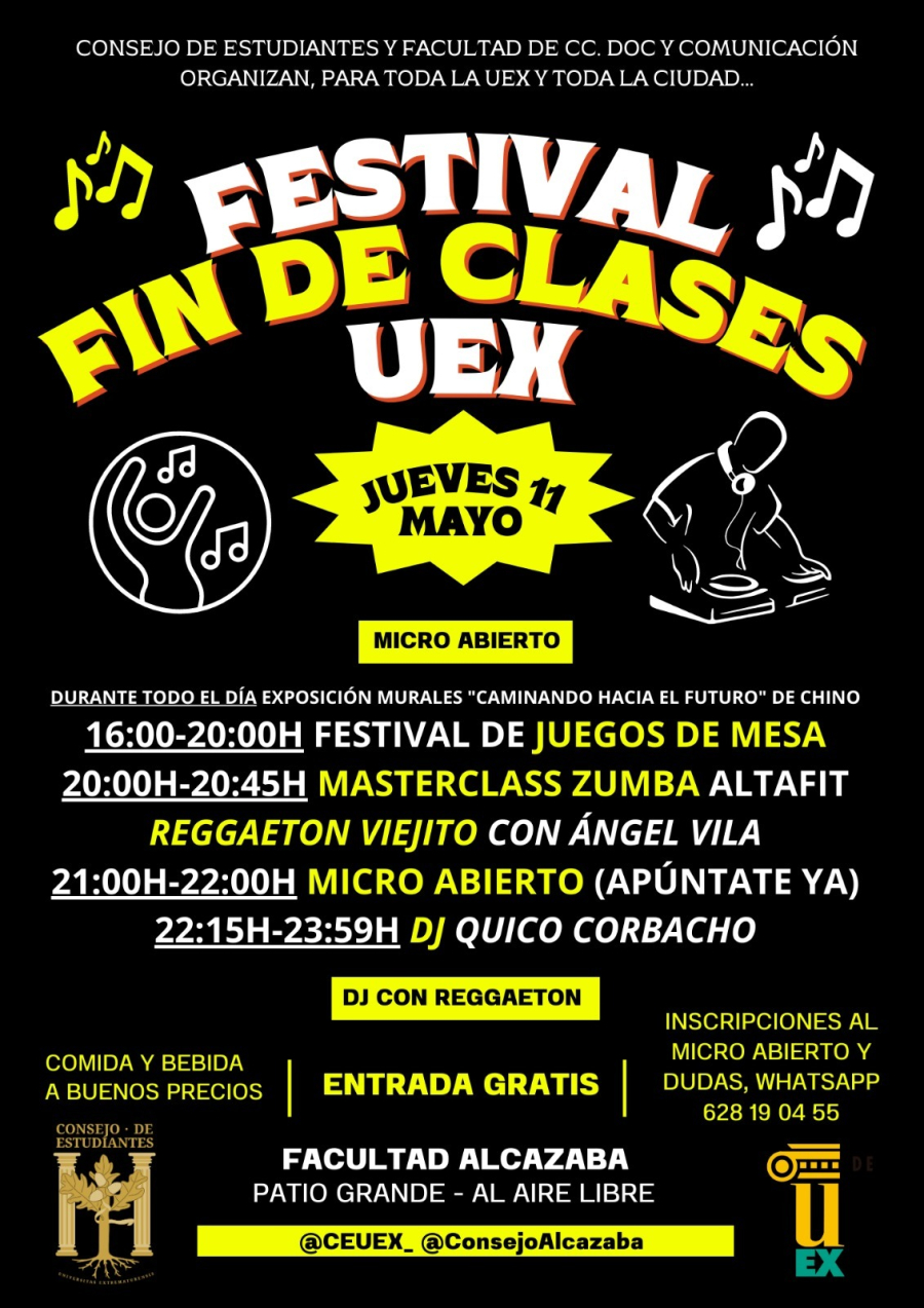 Festival Fin de Clases UEX