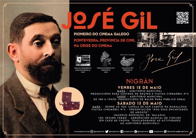 A memoria de José Gil, pioneiro do cine galego e director de Nuestras Fiestas de allá