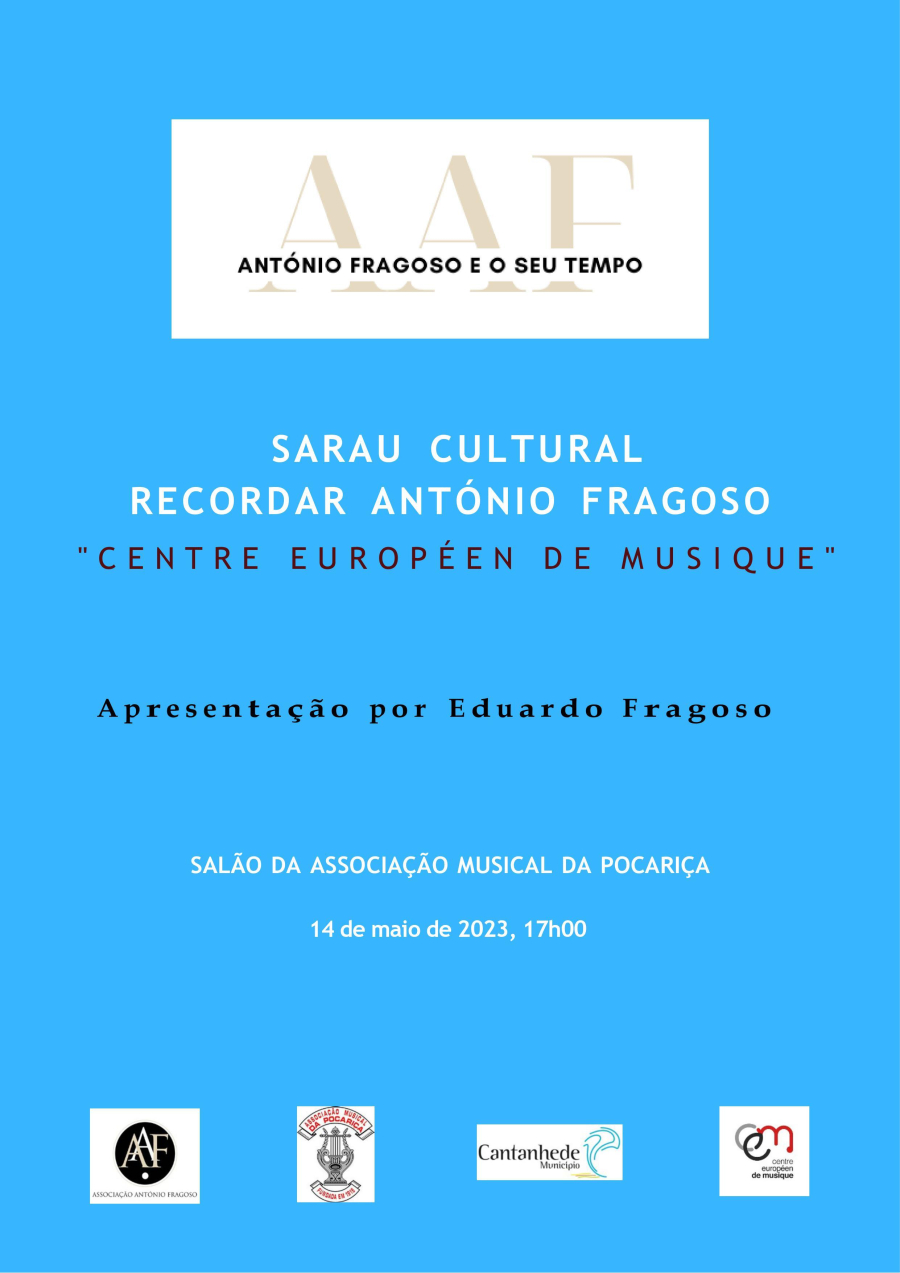 Sarau Cultural - Recordar António Fragoso