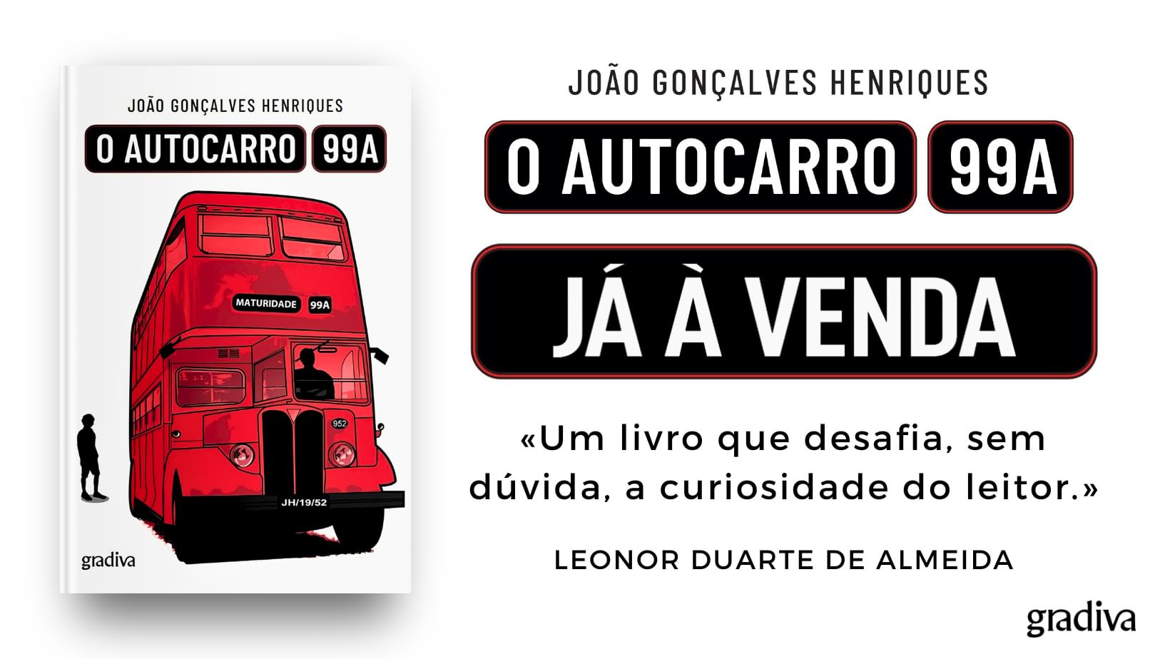 Sessão de lançamento do livro O AUTOCARRO 99A de João Gonçalves Henriques