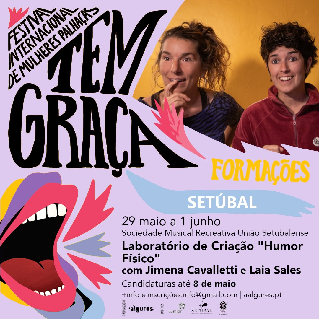 TEM GRAÇA - Festival Internacional de Mulheres Palhaças | Laboratório de criação 'Humor físico' 