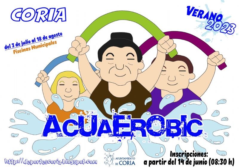 Cursos de Acuarobic 'Verano 2023