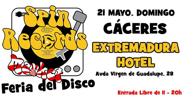 FERIA DEL DISCO EN CÁCERES 21 DE MAYO