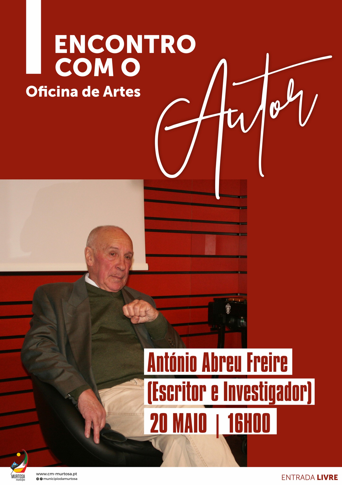 Encontro com o Autor - António Abreu Freire