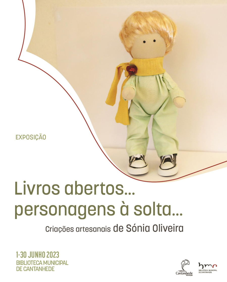 Exposição 'Livros abertos... Personagens à solta' - Criações artesanais de Sónia Oliveira