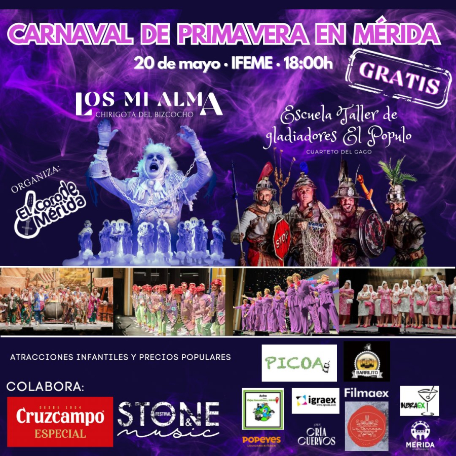 Carnaval de Primavera en Mérida