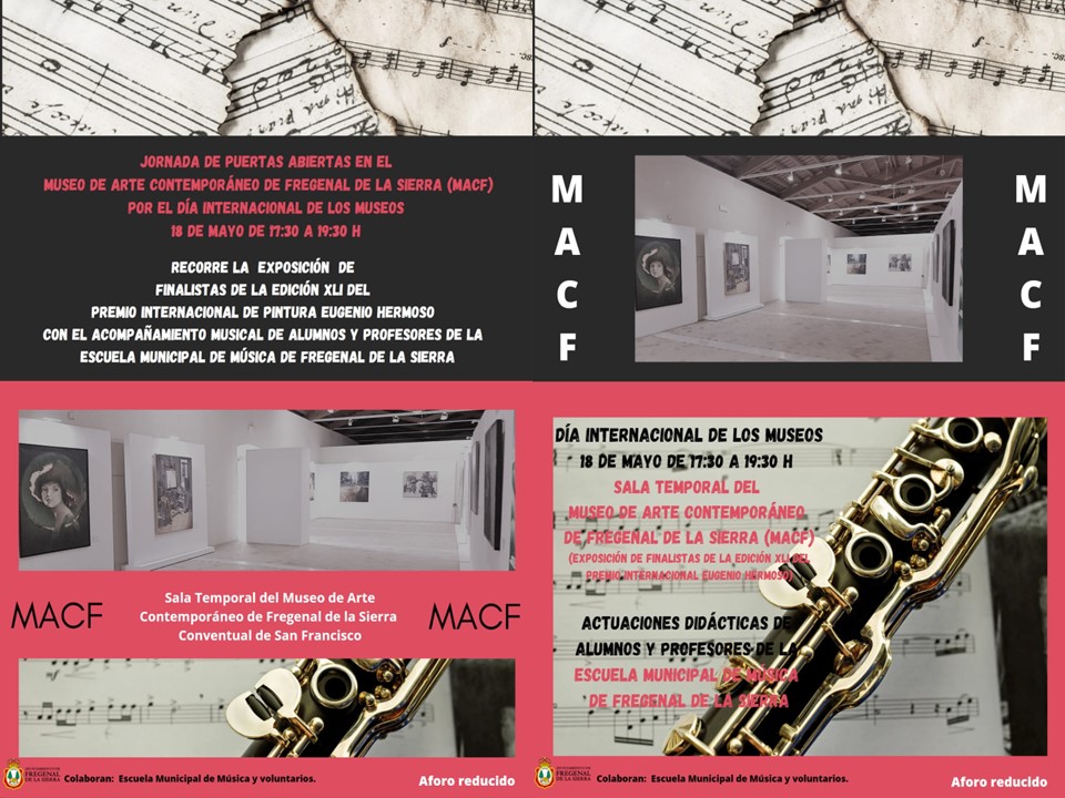 Día internacional de los museos: visita al MACF con acompañamiento musical