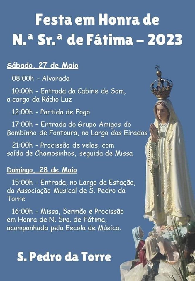 Festa de Nª Srª de Fátima