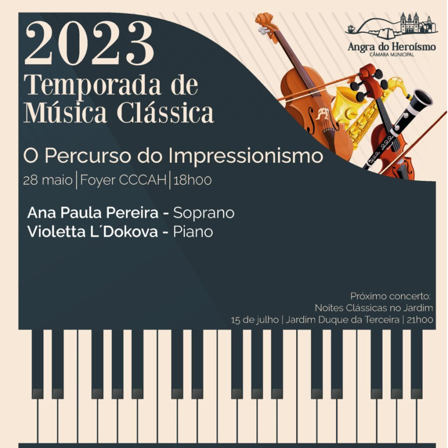 «O Percurso do Impressionismo» –  Temporada de Música Clássica 2023