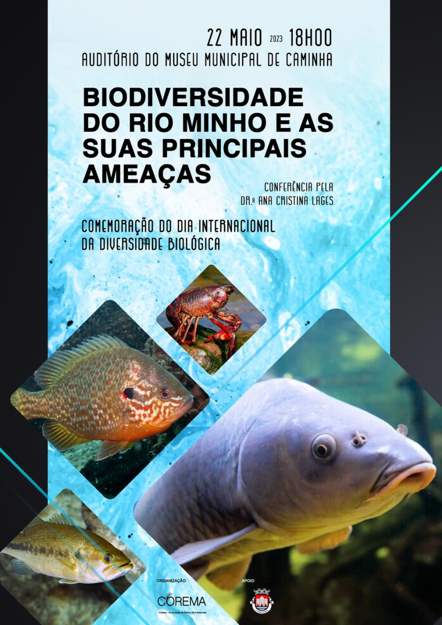 Conferência “Biodiversidade do Rio Minho e as suas principais ameaças”