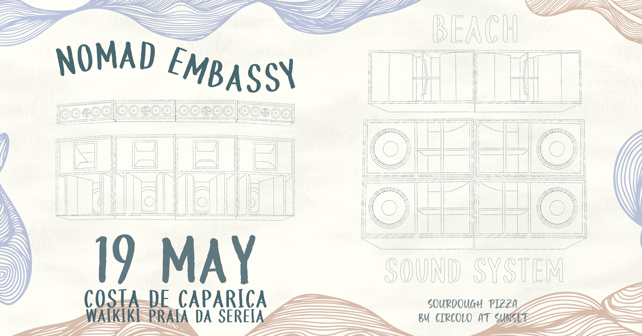 Embassy of Dub #10 - Beach session - Nomad Embassy Soundsystem