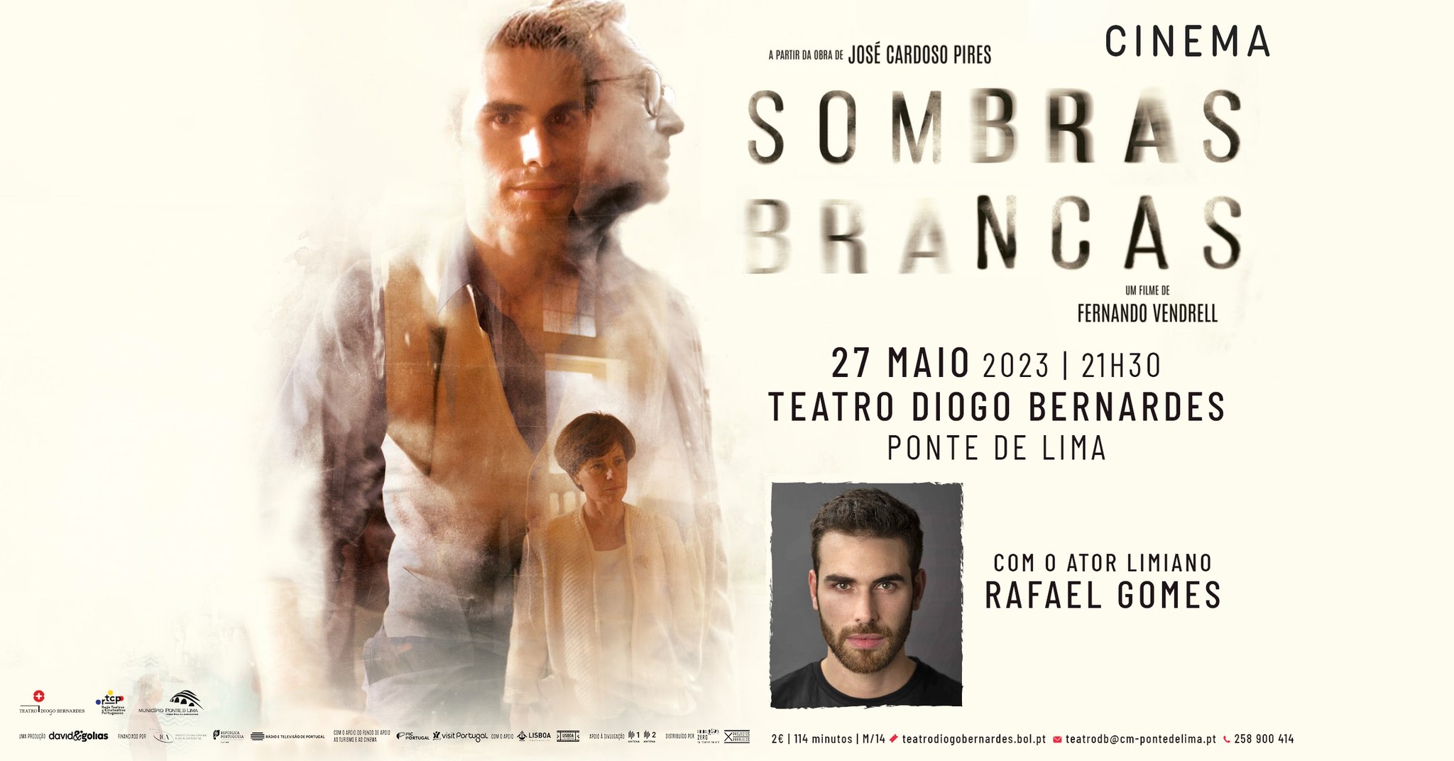 Sombras Brancas | Teatro Diogo Bernardes - Ponte de Lima