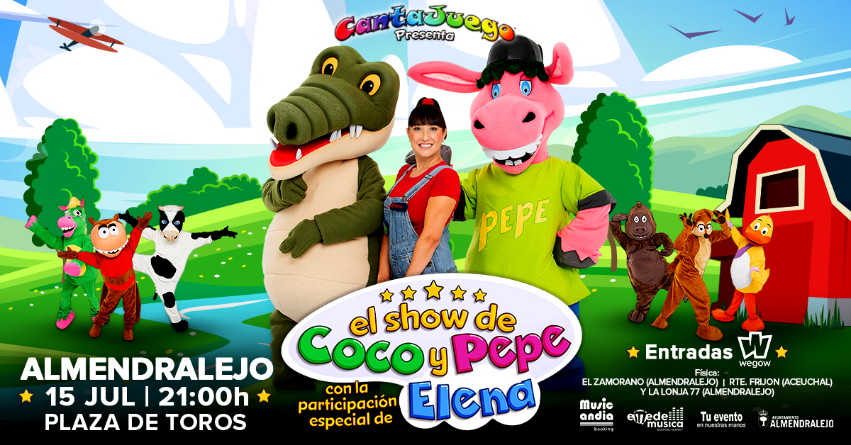 CantaJuego - Almendralejo - El show de Coco y Pepe