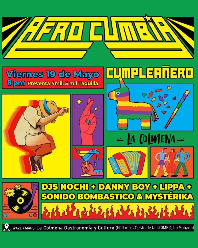 Afrocumbia Cumpleañero
