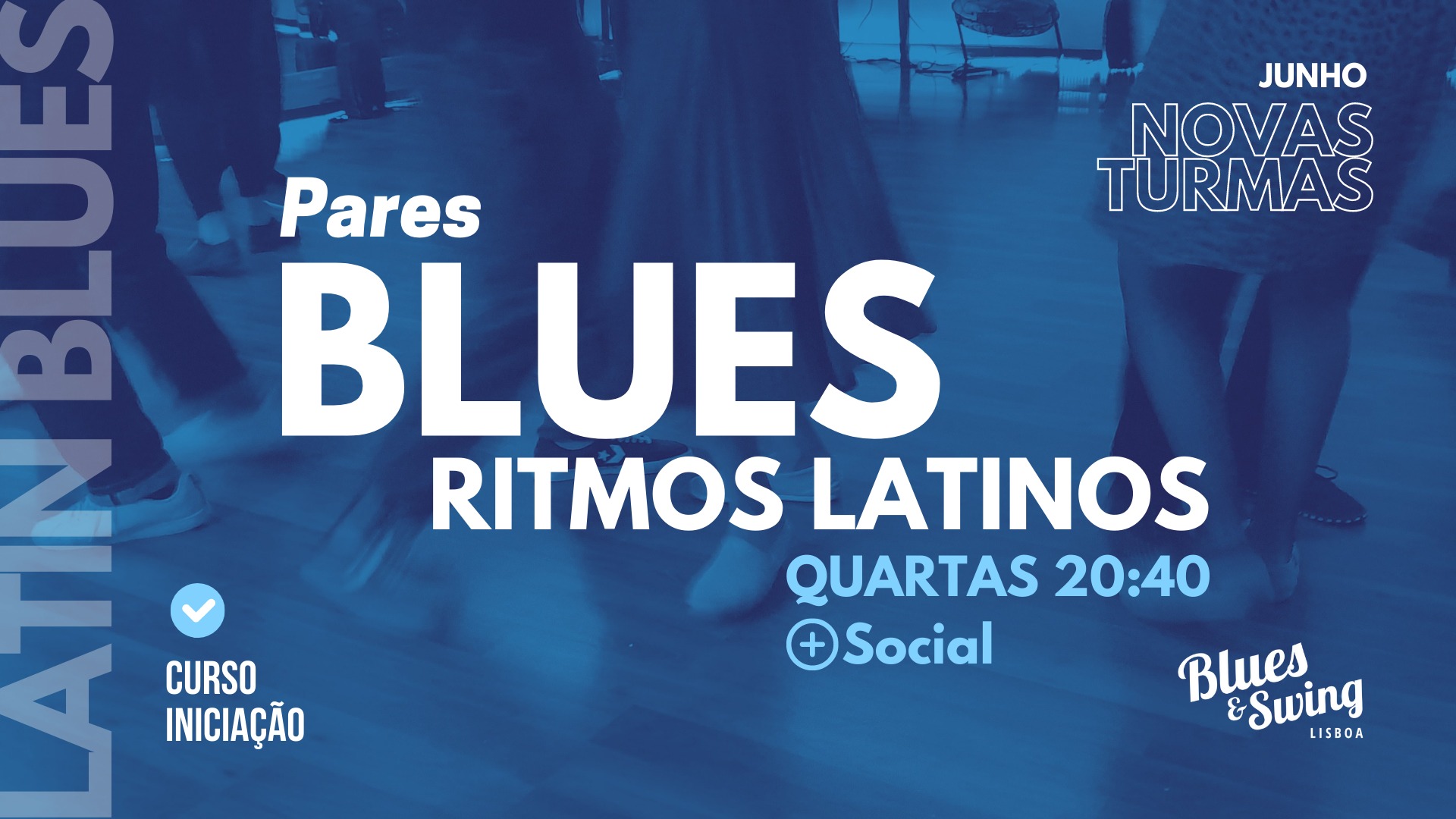 Partner Blues Ritmos Latinos | Curso Iniciação