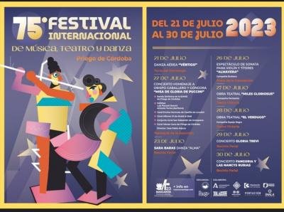 Festival Internacional de Música, Teatro y Danza de Priego de Córdoba 2023