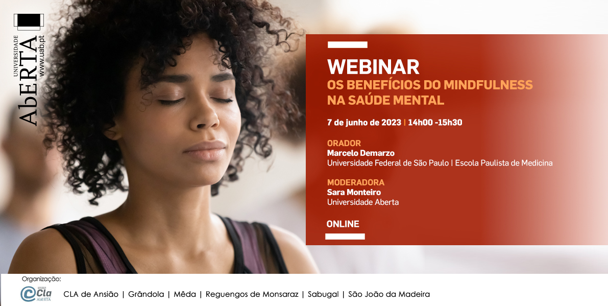 Webinar 'Os Benefícios do Mindfulness na Saúde Mental'