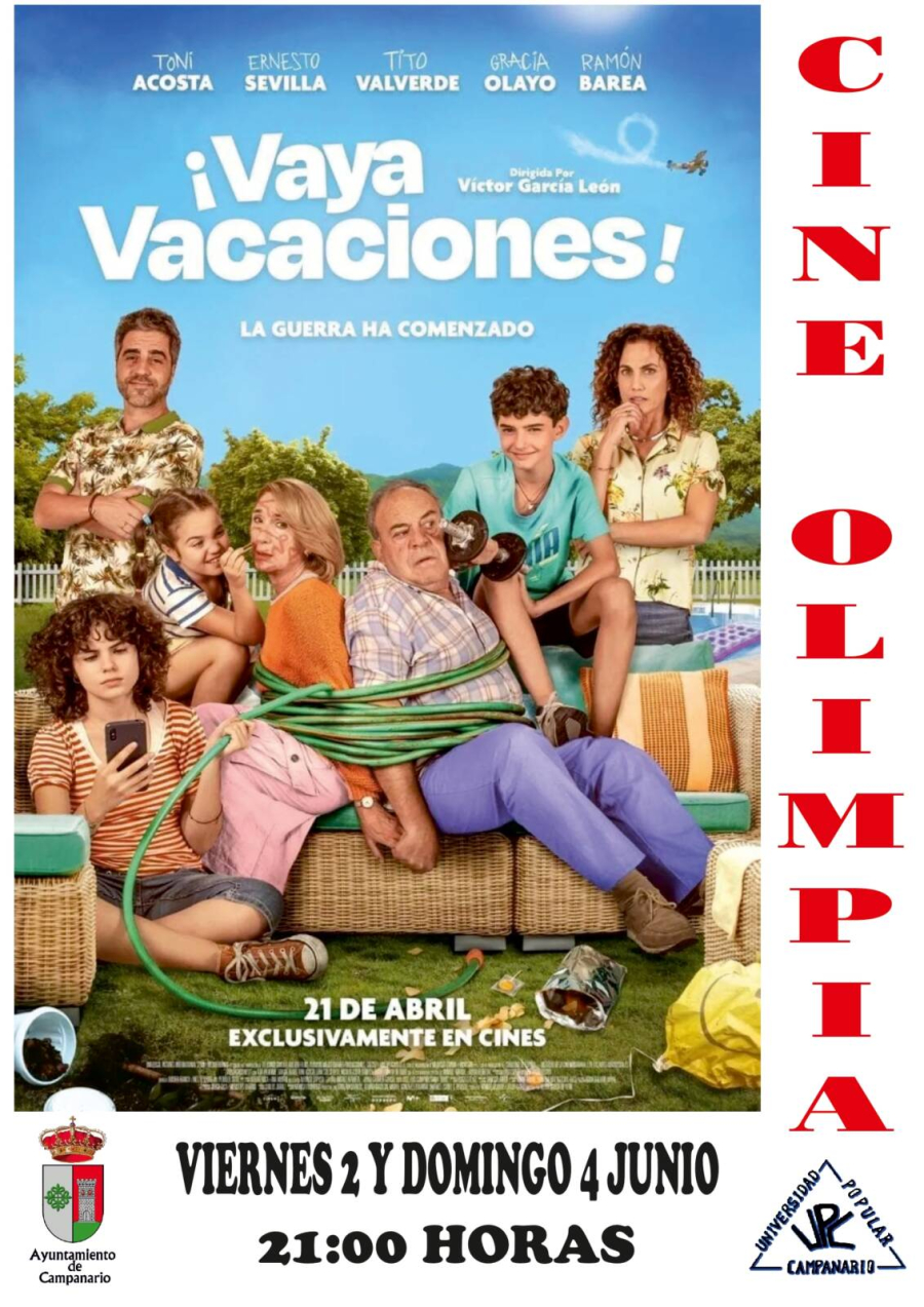 Cine Olimpia: Vaya Vacaciones