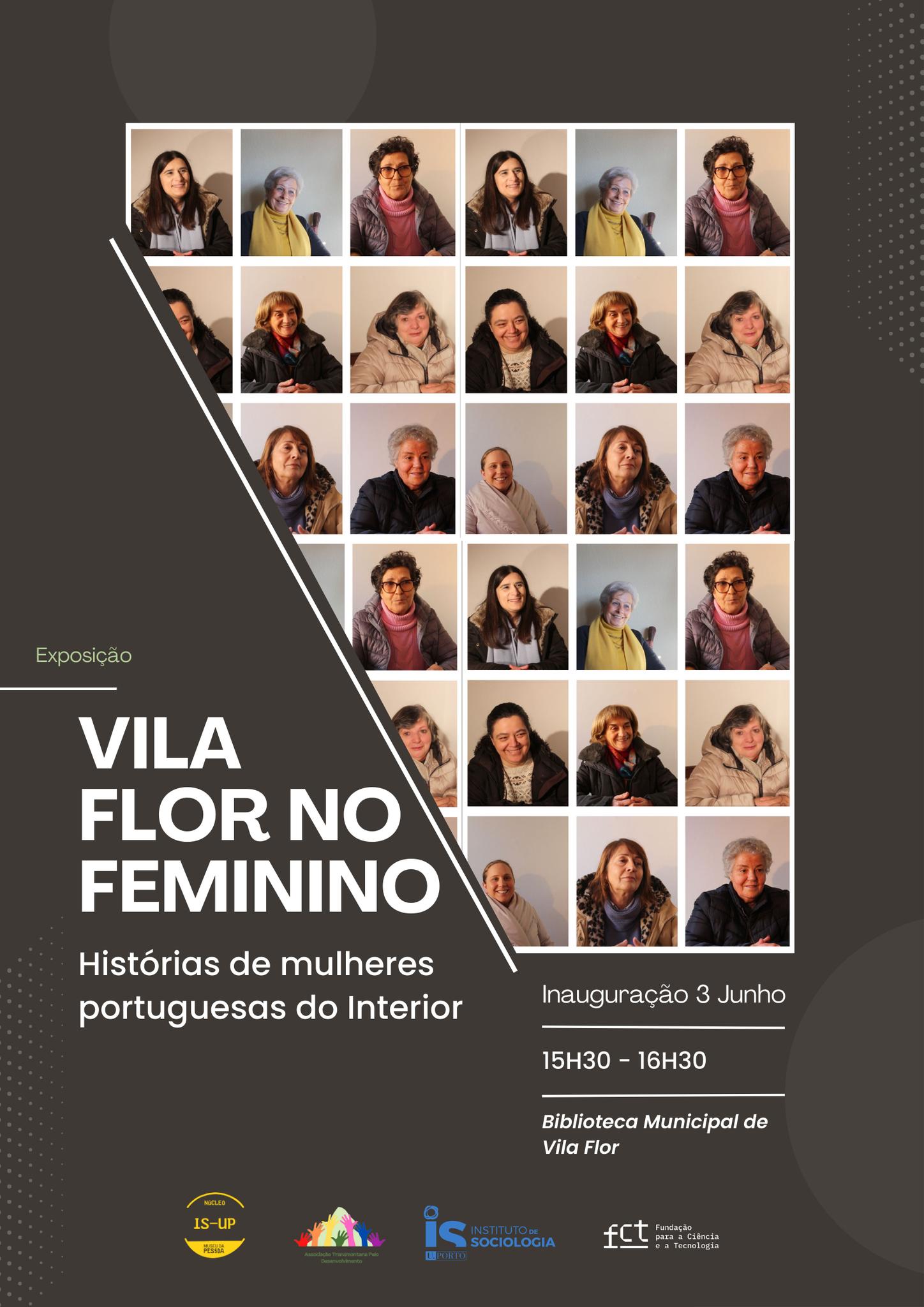 Exposição | Vila Flor no feminino | Núcleo ISUP do Museu da Pessoa 