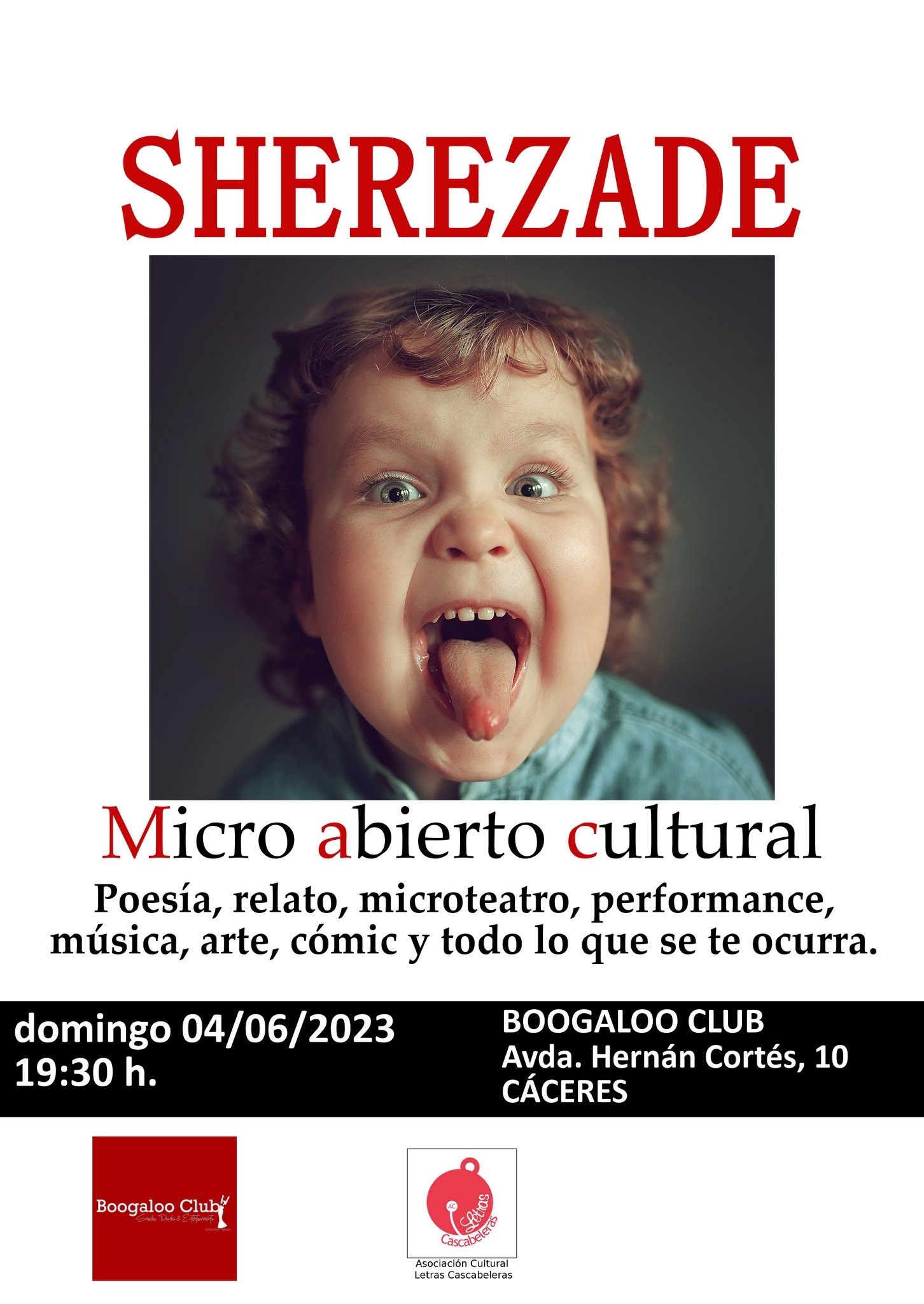 SHEREZADE. Micro abierto cultural.