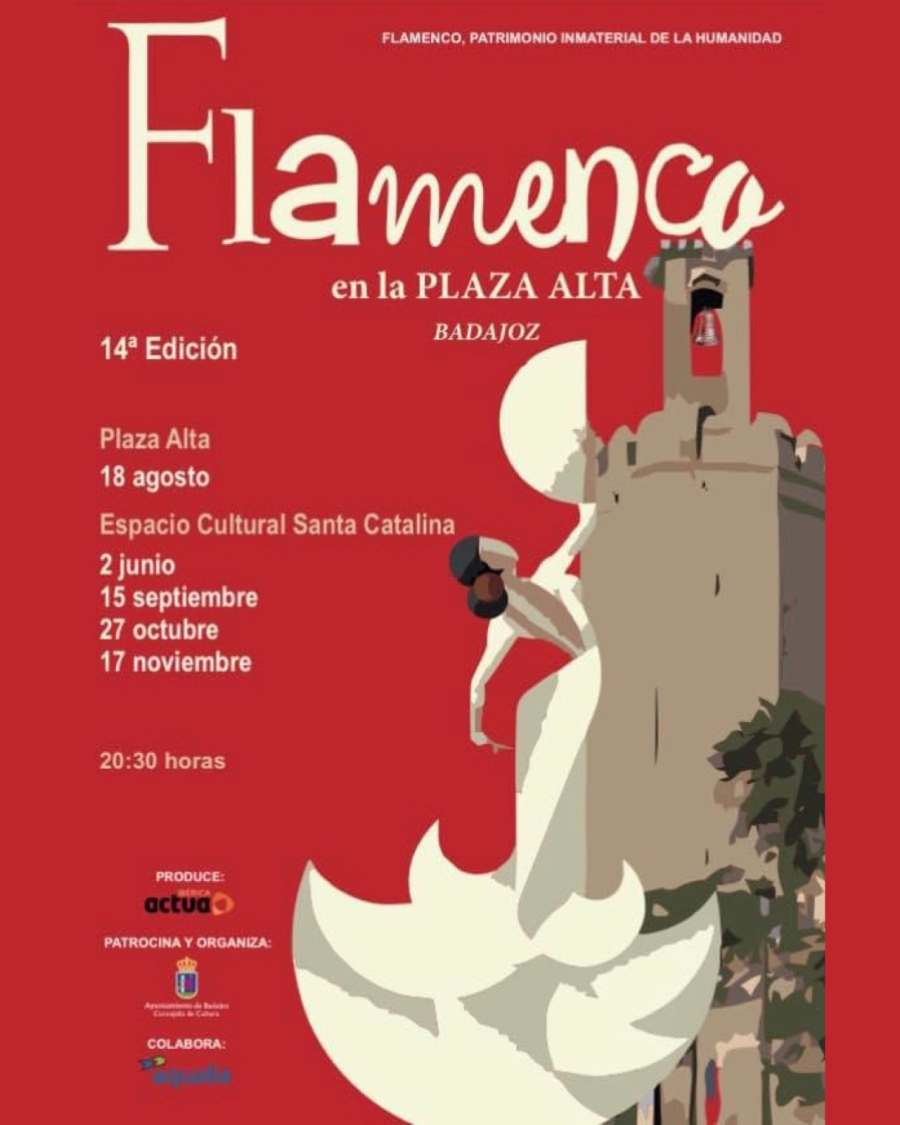Flamenco en la Plaza Alta - Manuela Sánchez
