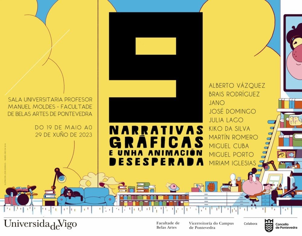 9 narrativas gráficas e unha animación desesperada