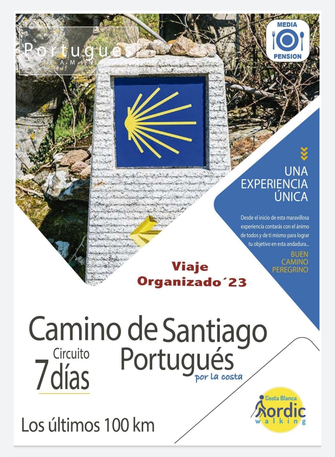Camino de Santiago Portugués por la Costa