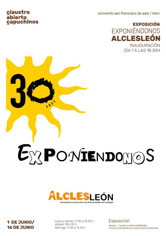 Exponiéndonos. ALCLES León. Convento San Francisco de Asís. León