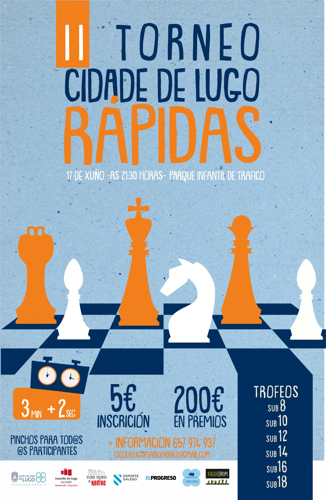 II Torneo Cidade de Lugo de Rápidas