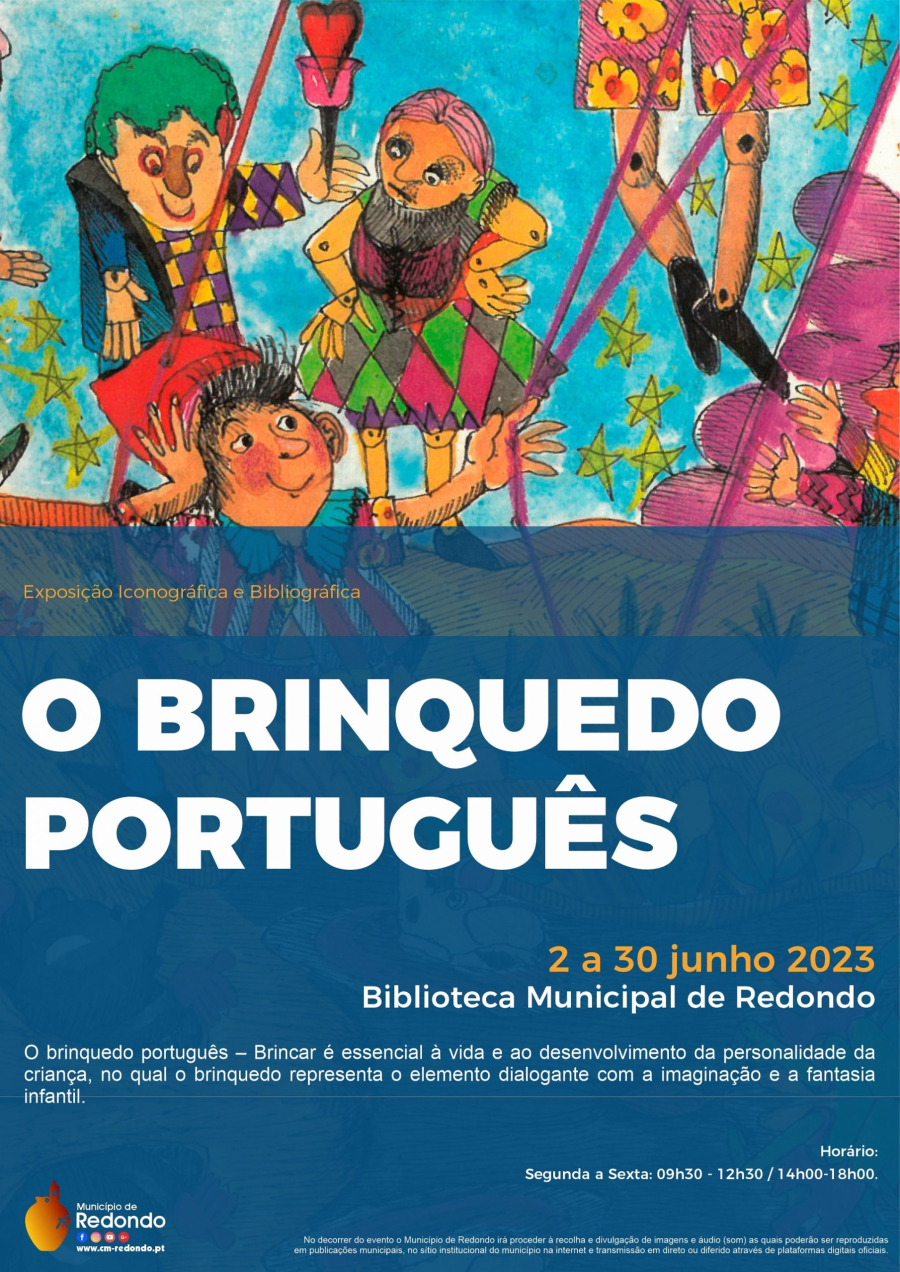 Exposição “O Brinquedo Português” | de 2 a 30 de junho | Biblioteca Municipal de Redondo